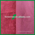China manufacturer speckled velvet warp knitting fabric